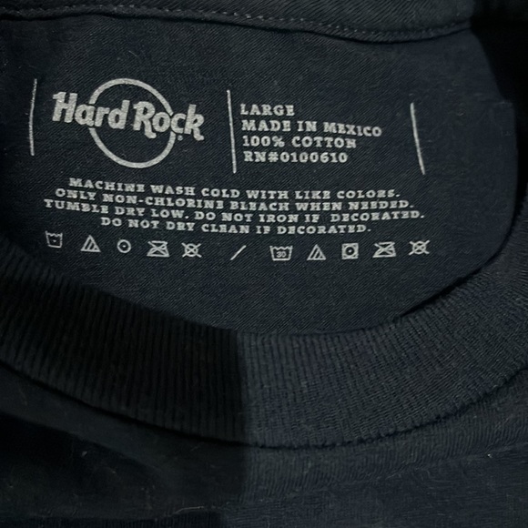 Hard Rock London, Men’s Navy Blue Large Tee, Nw/oT - Picture 2 of 3